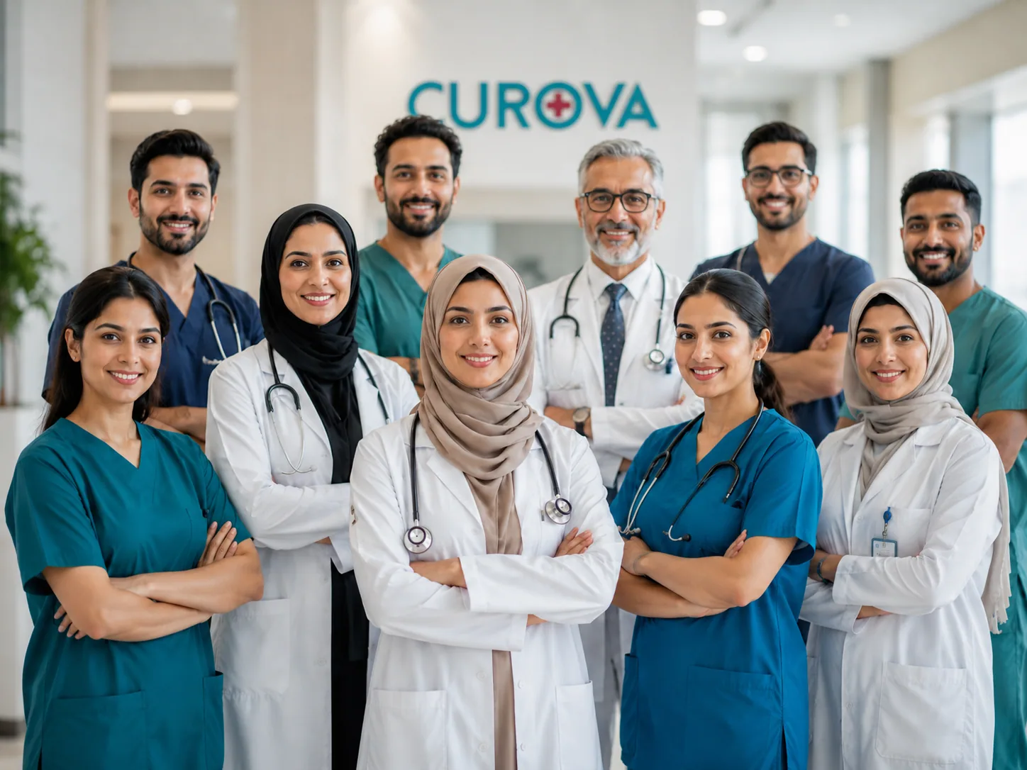 Curova healthcare professionals